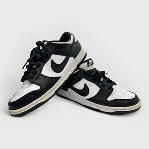 Nike Dunk Low Retro Panda Shoes Black White DD1391-100 Casual Sneakers USMens 9